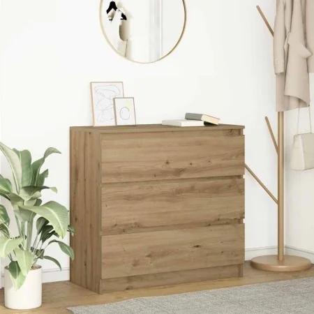 Aparador Artisan Roble 80x35x76 cm Madera de ingeniería by , Sideboards - Ref: Foro24-861741, Price: 106,25 €, Discount: %