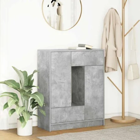 Aparador con cajones y puertas gris hormigón 73x31x90 cm von , Sideboards - Ref: Foro24-861853, Preis: 109,18 €, Rabatt: %