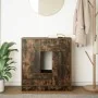 Aparador con cajones y puertas roble ahumado 70,5x34x74,5 cm de , Aparadores - Ref: Foro24-861845, Precio: 98,66 €, Descuento: %