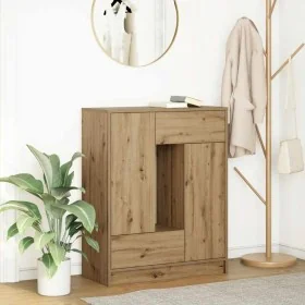 Aparador con cajones y puertas roble artesanal 73x31x90 cm von , Sideboards - Ref: Foro24-861858, Preis: 109,93 €, Rabatt: %