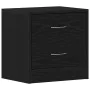 Mesilla de noche roble negro 40x30x40 cm madera de ingeniería de , Mesitas de noche - Ref: Foro24-862004, Precio: 51,21 €, De...