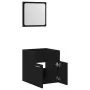 Juego de muebles de baño 2 pzas roble negro Madera ingeniería de , Muebles de baño - Ref: Foro24-862038, Precio: 58,73 €, Des...