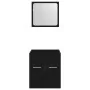 Juego de muebles de baño 2 pzas roble negro Madera ingeniería de , Muebles de baño - Ref: Foro24-862038, Precio: 58,73 €, Des...