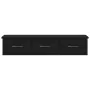 Armario de pared roble negro 88x26x18,5 cm madera de ingeniería de , Estantes y estanterías - Ref: Foro24-861994, Precio: 64,...