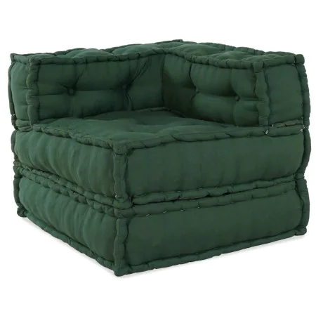 Puf modular tela verde 70x70x54 de , Cojines para sillas y sofás - Ref: Foro24-4019033, Precio: 147,63 €, Descuento: %