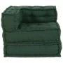 Modular green fabric pouf 70x70x54 by , Cushions for chairs and sofas - Ref: Foro24-4019033, Price: 148,33 €, Discount: %
