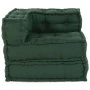 Puf modular tela verde 70x70x54 de , Cojines para sillas y sofás - Ref: Foro24-4019033, Precio: 147,63 €, Descuento: %