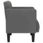 Armchair with dark gray fabric armrests 53 cm by , Armchairs - Ref: Foro24-4100544, Price: 114,62 €, Discount: %