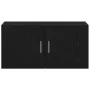 Armario de pared de madera ingeniería roble negro 80x39x40 cm de , Estantes y estanterías - Ref: Foro24-862012, Precio: 65,55...