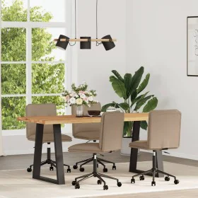 Sillas de comedor 4 unidades cuero sintético color capuchino von , Essstühle - Ref: Foro24-3315693, Preis: 231,74 €, Rabatt: %