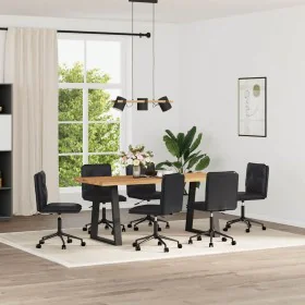 Sillas de comedor 6 unidades cuero sintético negro von , Essstühle - Ref: Foro24-3315716, Preis: 343,37 €, Rabatt: %