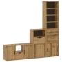 Muebles de TV 4 uds. con almacenaje "ODDA" madera maciza pino von , TV-Möbel - Ref: Foro24-3365380, Preis: 220,20 €, Rabatt: %