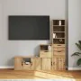 Muebles de TV 4 uds. con almacenaje "ODDA" madera maciza pino von , TV-Möbel - Ref: Foro24-3365380, Preis: 220,20 €, Rabatt: %