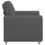 Dark gray velvet fabric armchair, 60 cm by , Sofas - Ref: Foro24-4105187, Price: 174,57 €, Discount: %