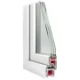 Basement window "RISOR" 60x40 cm tilt and turn with 3 glass panes by , Windows - Ref: Foro24-4108377, Price: 102,62 €, Discou...