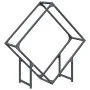 Anthracite firewood rack 80x25x80 cm Cold rolled steel by , Firewood bags and holders - Ref: Foro24-864285, Price: 34,38 €, D...