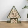 Olive green firewood rack 50x25x60 cm Cold rolled steel by , Firewood bags and holders - Ref: Foro24-864314, Price: 29,98 €, ...
