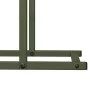 Olive green firewood rack 50x25x60 cm Cold rolled steel by , Firewood bags and holders - Ref: Foro24-864314, Price: 29,98 €, ...