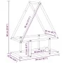 Olive green firewood rack 50x25x60 cm Cold rolled steel by , Firewood bags and holders - Ref: Foro24-864314, Price: 29,98 €, ...