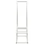 Weißer Holzstapel 80x25x90 cm Kaltgewalzter Stahl von , Brennholztaschen und -halter - Ref: Foro24-864316, Preis: 38,53 €, Ra...