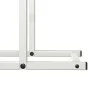 Weißer Holzstapel 80x25x90 cm Kaltgewalzter Stahl von , Brennholztaschen und -halter - Ref: Foro24-864316, Preis: 38,53 €, Ra...