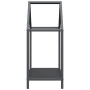 Leñero antracita 40x25x60 cm Acero laminado en frío von , Brennholztaschen und -halter - Ref: Foro24-864293, Preis: 32,57 €, ...