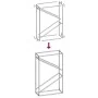 Leñero blanco 60x25x100 cm Acero laminado en frío by , Firewood bags and holders - Ref: Foro24-864328, Price: 42,25 €, Discou...