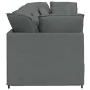 Sofá modular con cojines de tela gris oscuro by , Sofas - Ref: Foro24-3321268, Price: 599,51 €, Discount: %