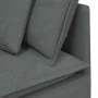 Sofá modular con cojines de tela gris oscuro by , Sofas - Ref: Foro24-3321268, Price: 599,51 €, Discount: %