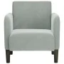 Sillón con reposabrazos Terciopelo Gris Claro 54 cm von , Sessel - Ref: Foro24-4100578, Preis: 111,89 €, Rabatt: %