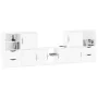 Muebles de TV 5 uds. con almacenaje "ODDA" blanco madera pino von , TV-Möbel - Ref: Foro24-3365375, Preis: 283,56 €, Rabatt: %