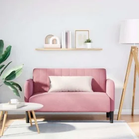 Sofá Loveseat terciopelo rosa 109 cm by , Sofas - Ref: Foro24-4100590, Price: 166,67 €, Discount: %