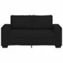 Sofá 2 plazas Tela Negro 120 cm by , Sofas - Ref: Foro24-4105158, Price: 209,08 €, Discount: %