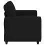 Sofá 2 plazas Tela Negro 120 cm by , Sofas - Ref: Foro24-4105158, Price: 209,08 €, Discount: %