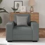 Sillón Sofá Tela Gris Oscuro 60 cm by , Sofas - Ref: Foro24-4105147, Price: 156,92 €, Discount: %