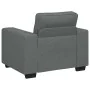 Sillón Sofá Tela Gris Oscuro 60 cm by , Sofas - Ref: Foro24-4105147, Price: 156,92 €, Discount: %