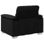 Sillón de sofá de cuero sintética negro 60 cm de , Sofás - Ref: Foro24-4105331, Precio: 168,73 €, Descuento: %
