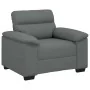 Dark Gray Fabric Sofa Armchair 60 cm by , Sofas - Ref: Foro24-4105288, Price: 166,25 €, Discount: %