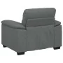 Dark Gray Fabric Sofa Armchair 60 cm by , Sofas - Ref: Foro24-4105288, Price: 166,25 €, Discount: %