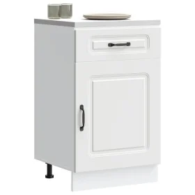 Kalmar white engineered wood kitchen base cabinet by , Kitchen cabinets - Ref: Foro24-853477, Price: 91,86 €, Discount: %
