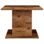 Aged engineered wood coffee table 55.5x55.5x40 cm by , Coffee table - Ref: Foro24-856808, Price: 40,15 €, Discount: %