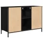Mueble de lavabo con cajones roble negro 90x34,5x60 cm de , Tocadores de baño - Ref: Foro24-861887, Precio: 101,71 €, Descuen...