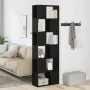 Black oak folding screen bookshelf/library 60x24x186 cm by , Bookcases and shelves - Ref: Foro24-862078, Price: 89,18 €, Disc...