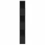 Black oak folding screen bookshelf/library 60x24x186 cm by , Bookcases and shelves - Ref: Foro24-862078, Price: 89,18 €, Disc...
