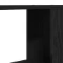 Black oak folding screen bookshelf/library 60x24x186 cm by , Bookcases and shelves - Ref: Foro24-862078, Price: 89,18 €, Disc...