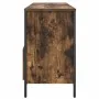Mueble de baño con lavabo y cajones roble ahumado 90x34,5x60 cm de , Tocadores de baño - Ref: Foro24-861879, Precio: 79,42 €,...
