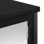 Mueble de baño de pared con espejo roble negro 50x21x60 cm de , Tocadores de baño - Ref: Foro24-861902, Precio: 65,30 €, Desc...