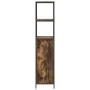 Mueble de baño con estantes roble ahumado 36x35x165 cm by , bathroom vanities - Ref: Foro24-861909, Price: 70,95 €, Discount: %