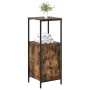 Mueble de baño con estantes roble ahumado 36x35x95 cm de , Tocadores de baño - Ref: Foro24-861914, Precio: 50,41 €, Descuento: %