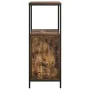 Mueble de baño con estantes roble ahumado 36x35x95 cm de , Tocadores de baño - Ref: Foro24-861914, Precio: 50,41 €, Descuento: %